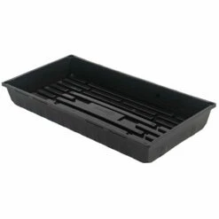 Endurance Deep Tray (No Holes), Black – 4 Count