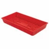 Endurance Deep Tray (No Holes), Red – 24 Count -JOHNNY SEEDS Sales 06348 01 endurance deep tray red
