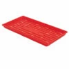 Polypro Shallow Tray (With Holes), Red – 24 Count -JOHNNY SEEDS Sales 06374 01 polypro 1020 tray with holes red