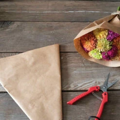 Kraft Paper Cut-Flower Sleeves – XS, 100 Count