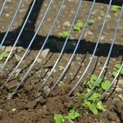 Tine Weeding Rake – 9" -JOHNNY SEEDS Sales 7408 02 tineweedingrakedetail
